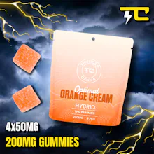 Thunder Canna - 200mg Gummies - Orange