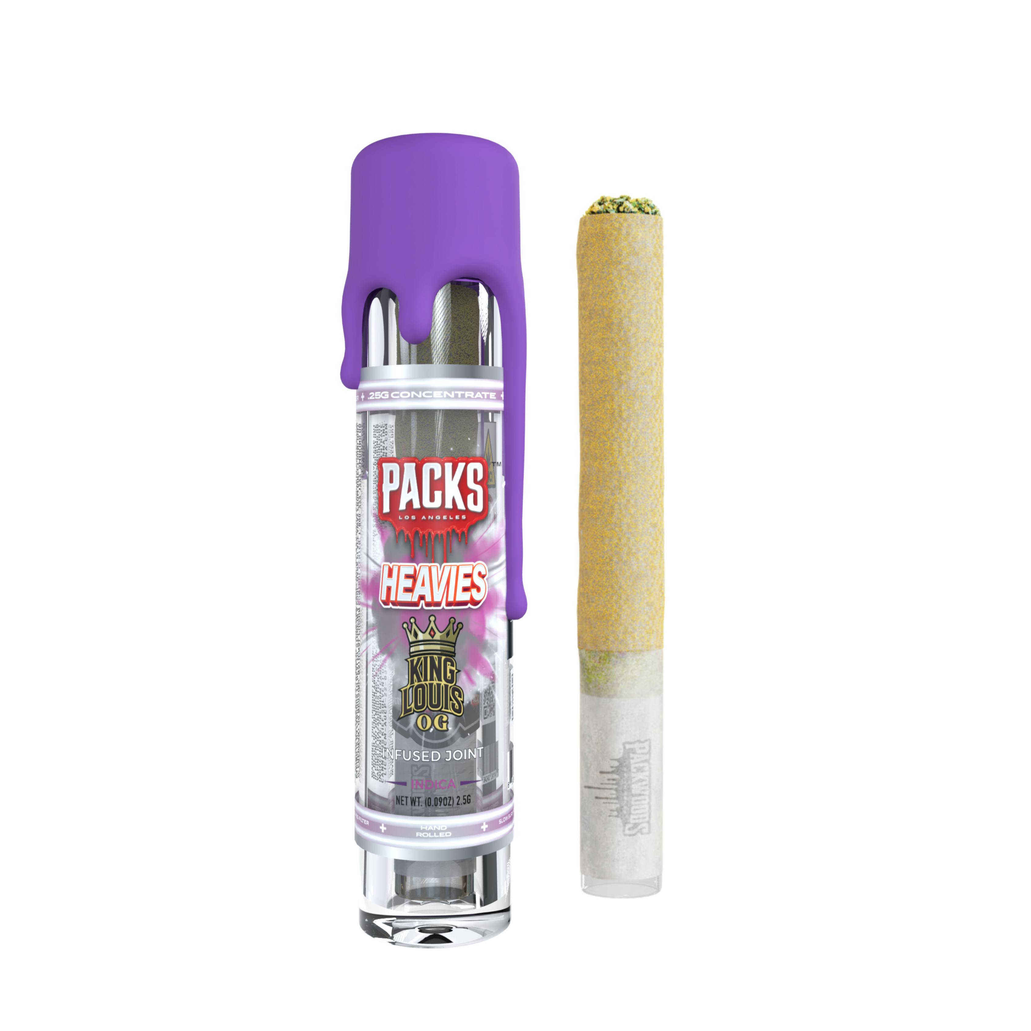 PACKS King Louis OG | Infused | Heavies | Joint - Central Budz