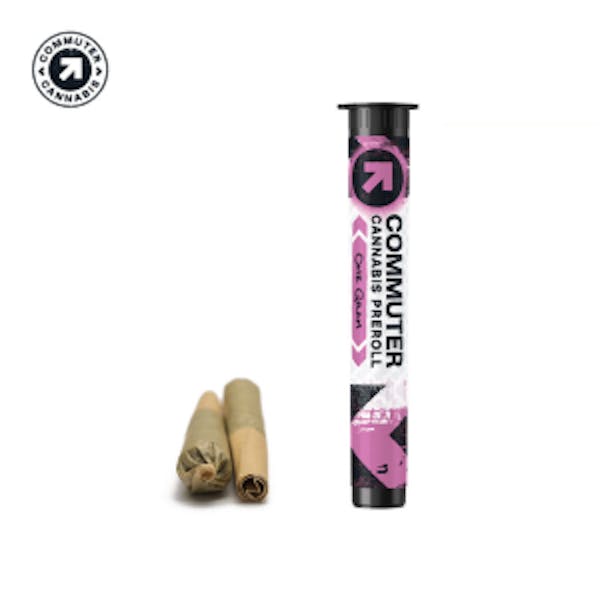 Wild Cherry (SH) - 0.5g 2pk Diamond Infused Pre Rolls - Commuter Cannabis