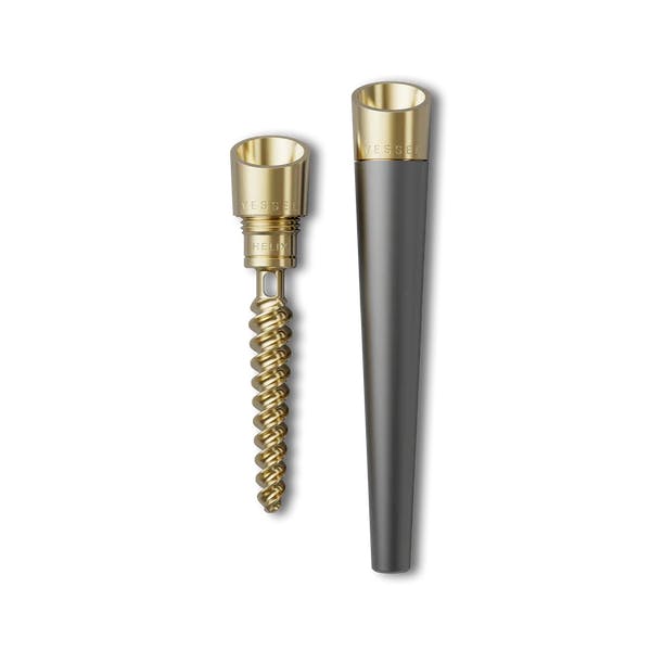 image of Gunmetal | Dry Herb Cone Pipe