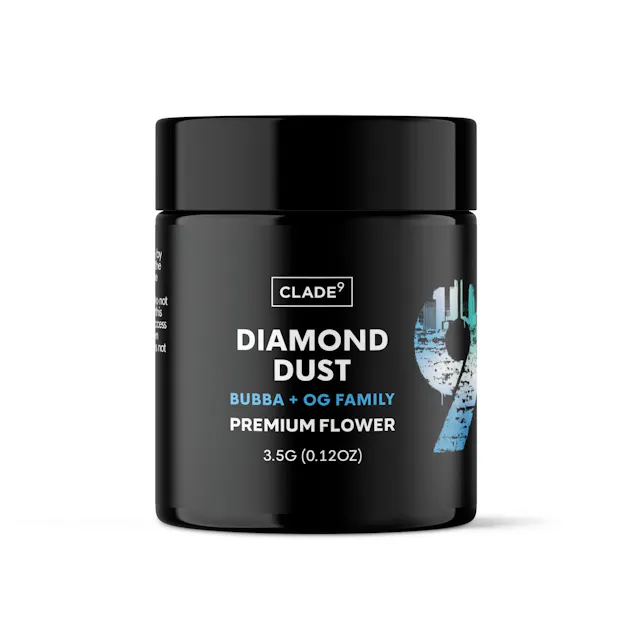 Clade9 Flower Diamond Dust 3.5g (indica)