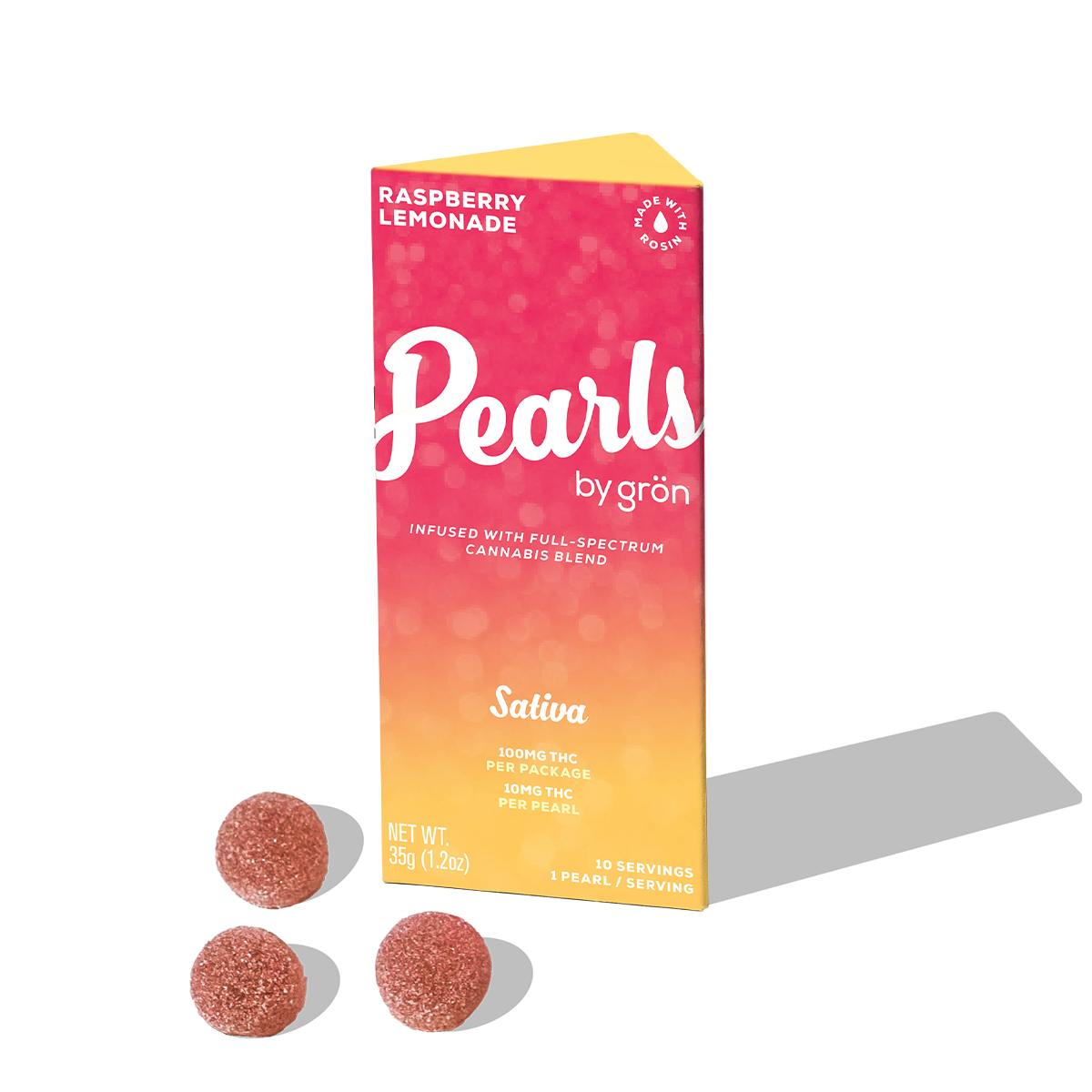 Product Raspberry Lemonade Pearls - THC - Sativa