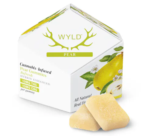 Pear 1:1 CBG + Hybrid Enhanced Gummies-1