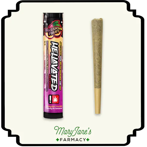 Passion Fruit Juicy Stickz Infused Pre-Roll | .75g-1