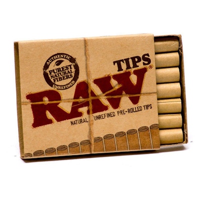 Product Raw Authentic Pre-Rolled Tips | 21pk