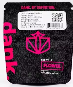 Dank Flower | 1g | Cherry Burst