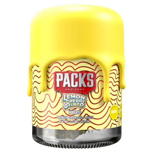 Packs | Lemon Cherry Gelato | Flower | Hybrid | Valley Greens Cannabis