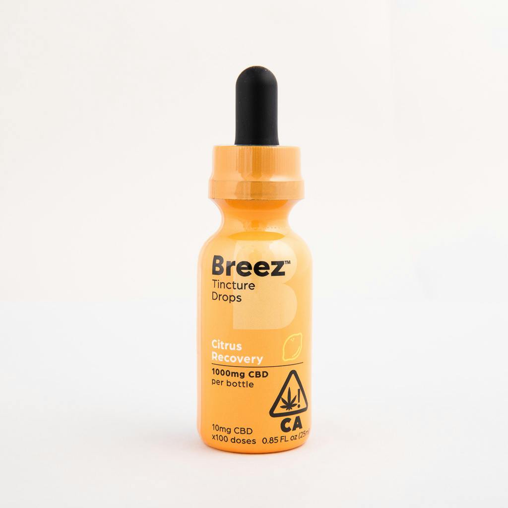 Breez Citrus Recovery Tincture