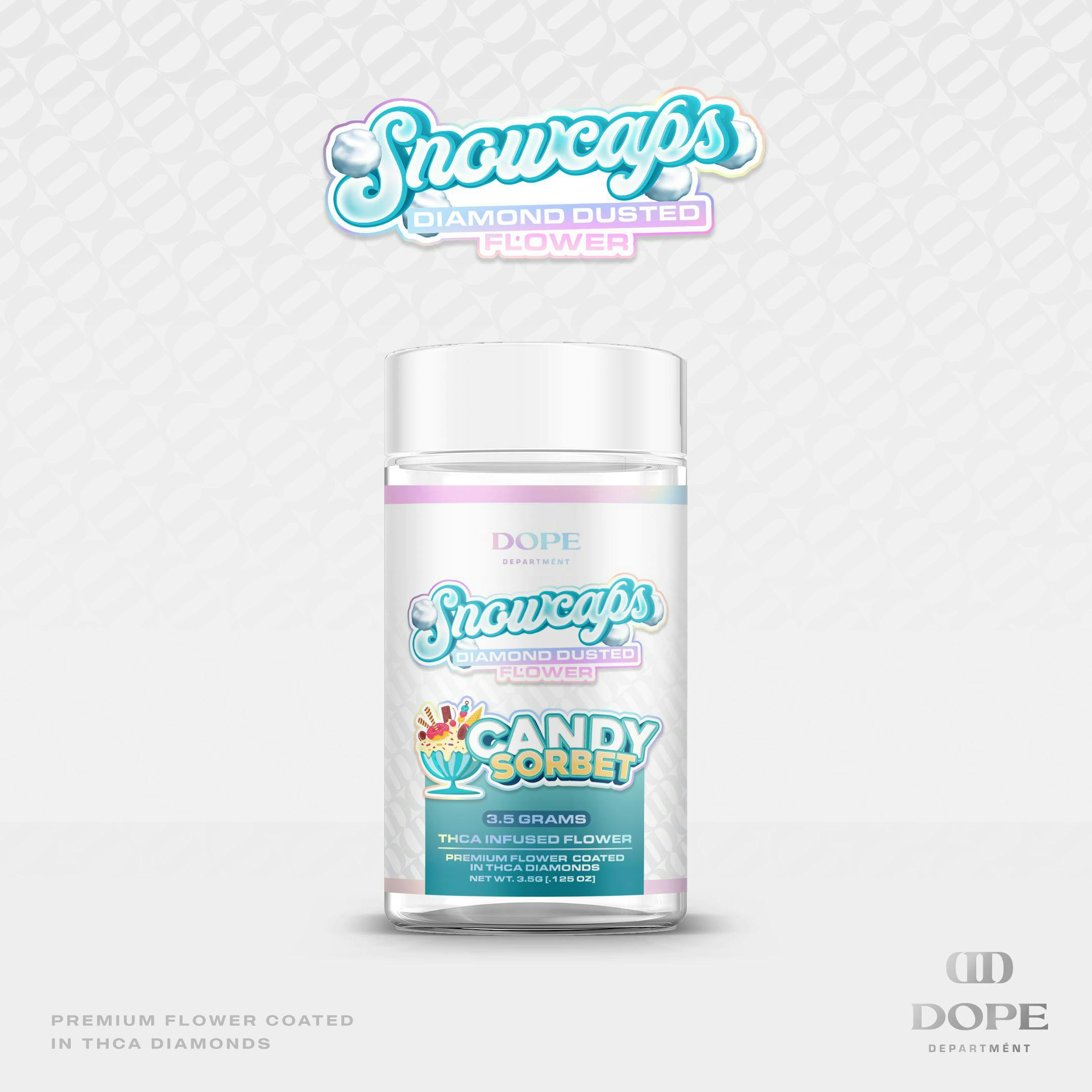 Dope Department - 3.5g Infused Snowcaps - Candy Sorbet