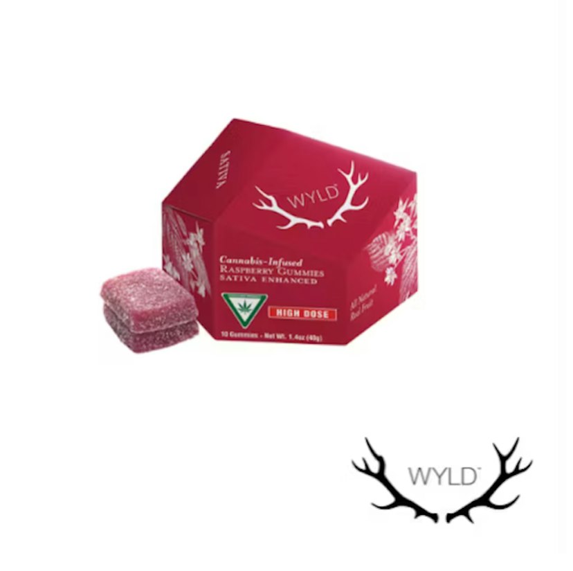 WYLD - Raspberry Gummies 200mg