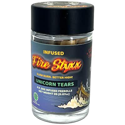 Product: Glorious Cannabis Co. | Unicorn Tears Fire Styxx THCA Infused Pre-Roll 4pk | 2g