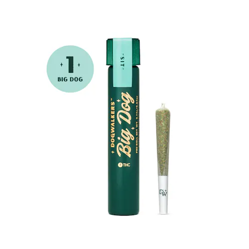 Animal Face Big Dog Pre-Roll | 0.75g-1