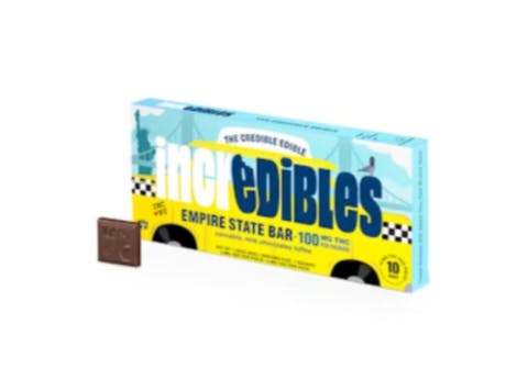 Edibles | Incredibles | Milk Chocolatey Toffee | Empire State Bar | 10 pcs | 100mg