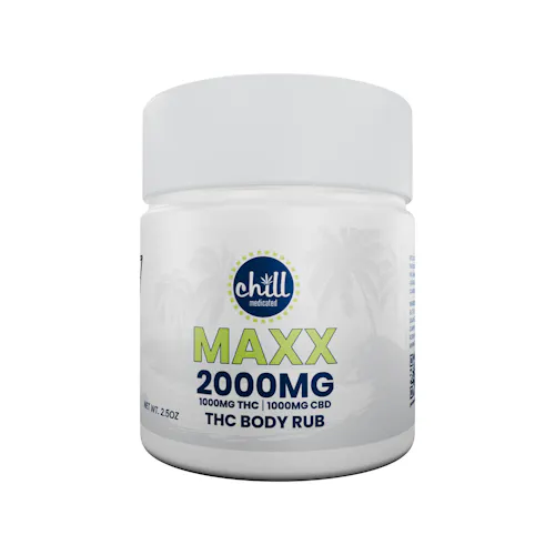 MAXX Body Rub I 1000mg THC : 1000mg CBD-1