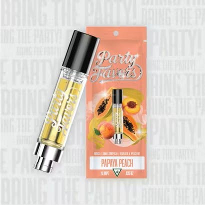 Party Favors PARTY FAVORS | PAPAYA PEACH | CART INDICA — VAPORIZERS