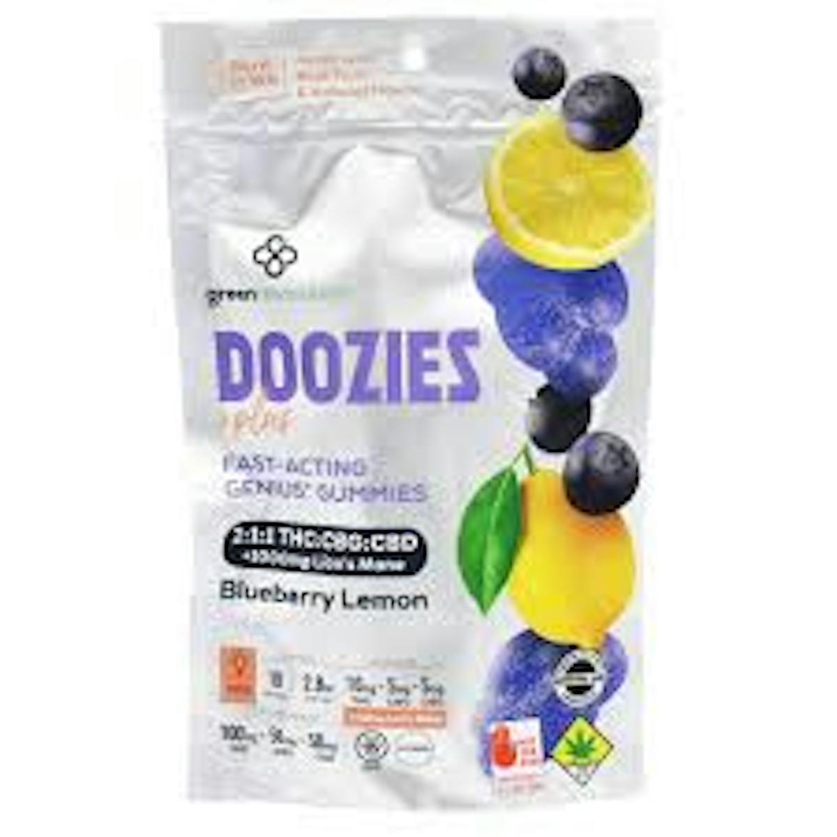 Photo of Doozies Blueberry Lemon 2:1: ummies 10pk