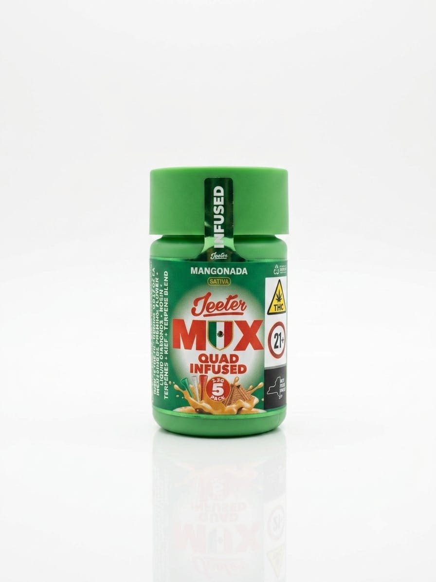 Pre-Roll | Jeeter | Mangonada | Infused | Limited Edition | 5pk | 2.5g