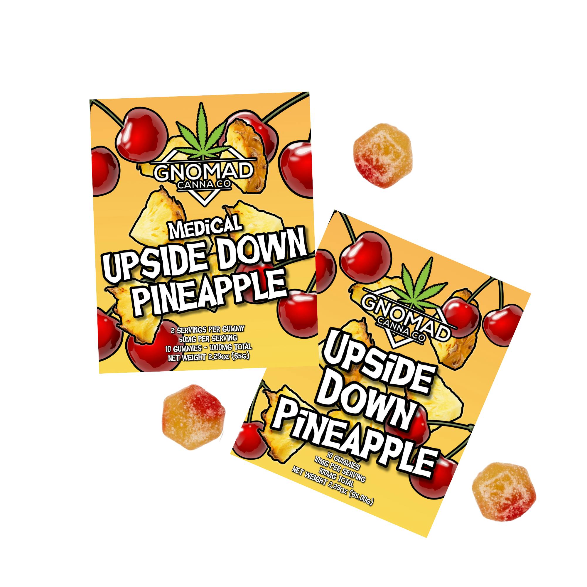 Gnomad Gummies | 100mg | Upside Down Pineapple