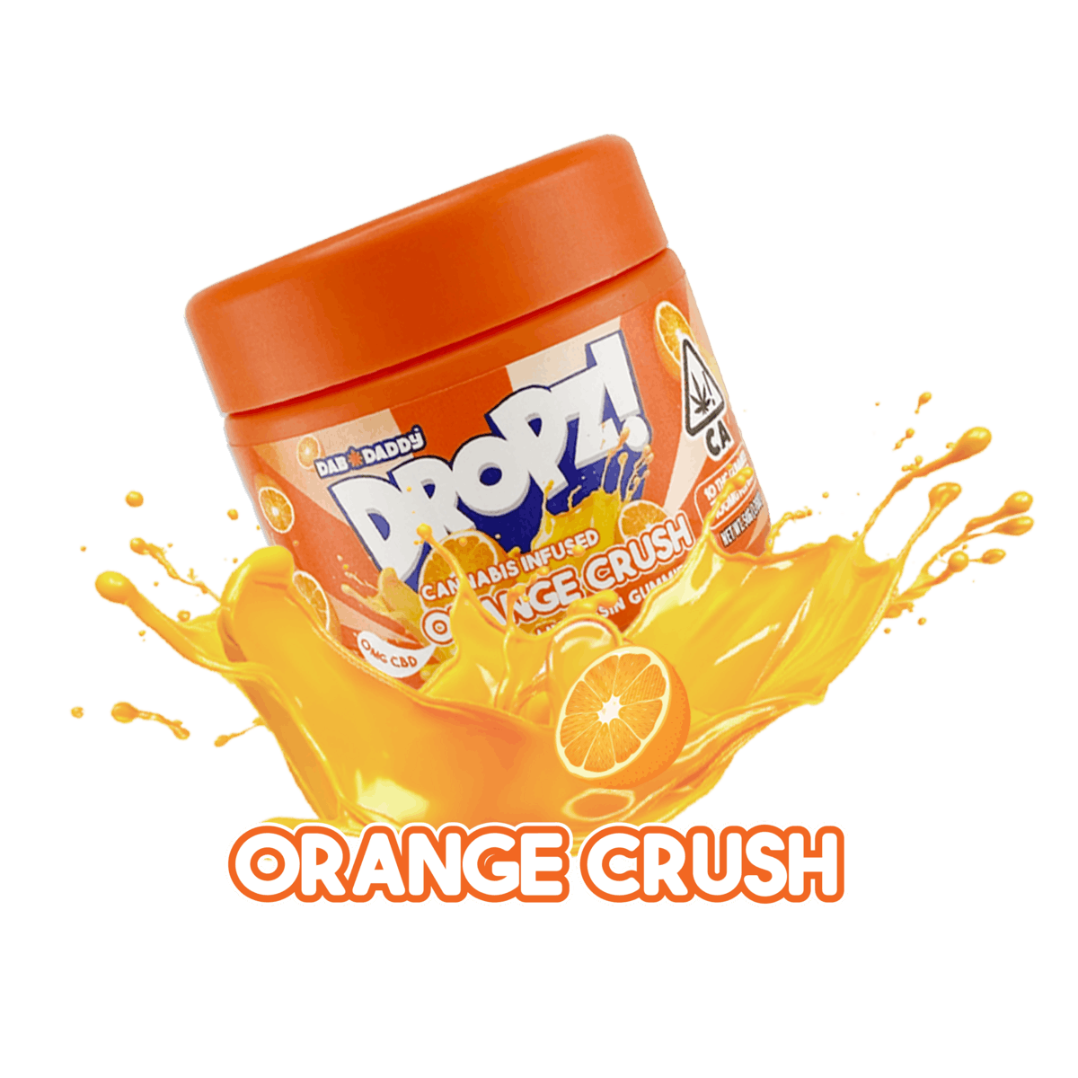 Dropz Dropz! | Gummies 100MG | I | Orange Crush for Sale