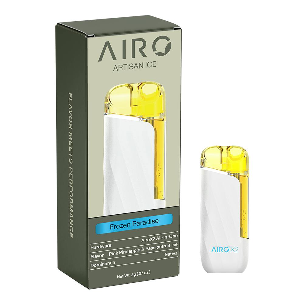 Frozen Paradise - Pink Pineapple & Passion Fruit Ice | Artisan Ice | AiroX2 | 2000mg at Silk Road NYC, Jamaica Queens