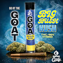 GOAT - 2g Infused Preroll - Big Bush Kush