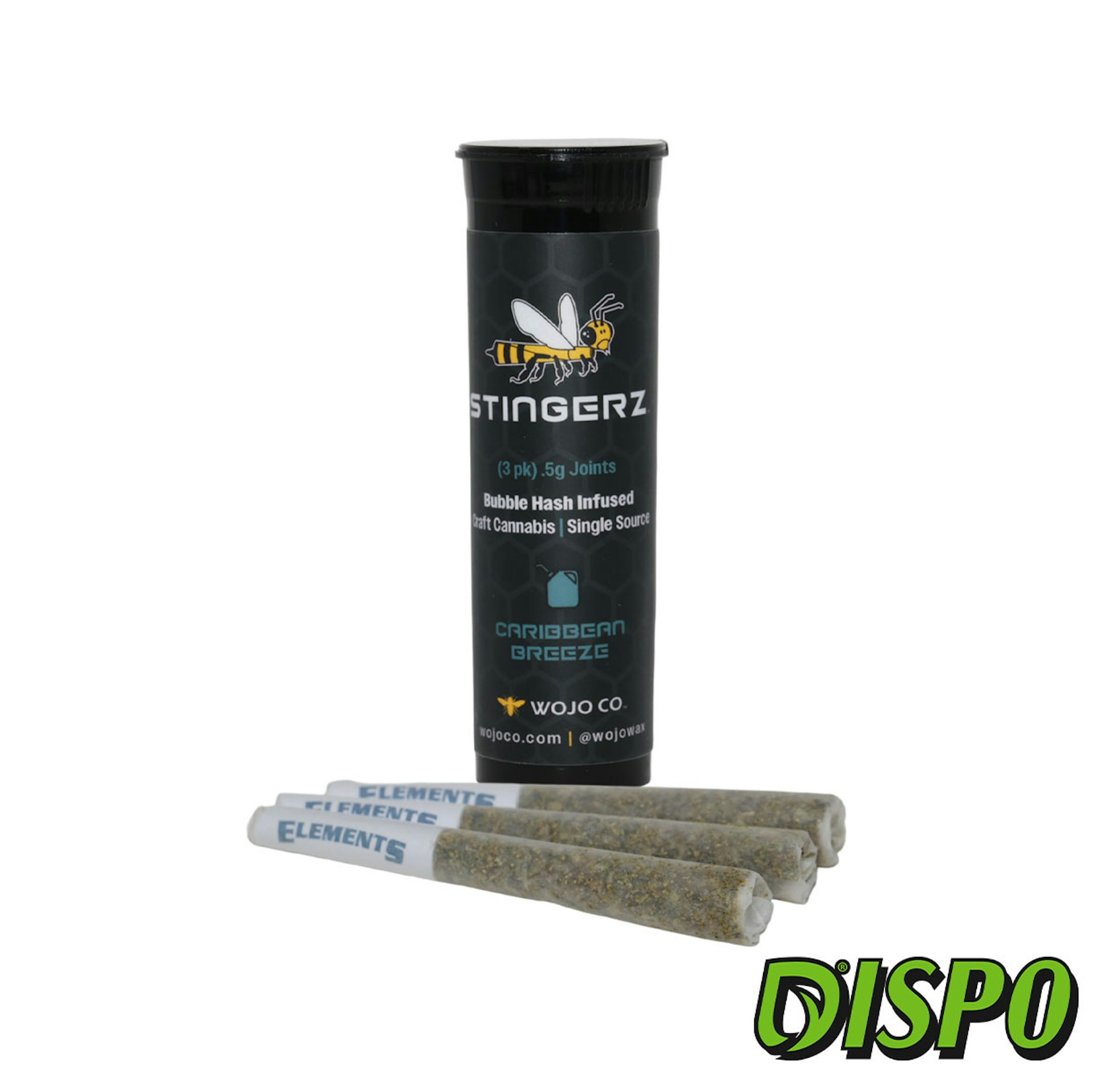 WOJO - Mint Orbit Stingerz 3pk Infused Pre-Rolls