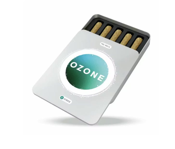 ozone vape battery 350 mAh Automatic Vape Battery For Ceramic Cartridge (Silver) main image 1