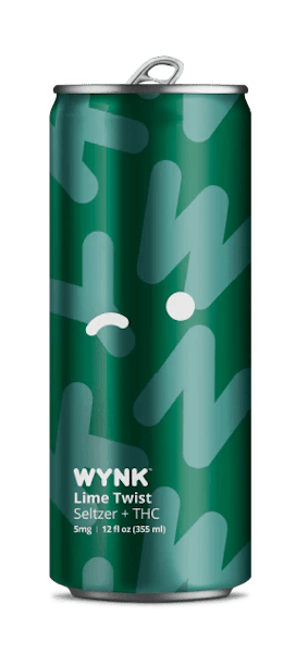 Lime Twist Seltzer 1:1 THC:CBD - 5mg - Wynk