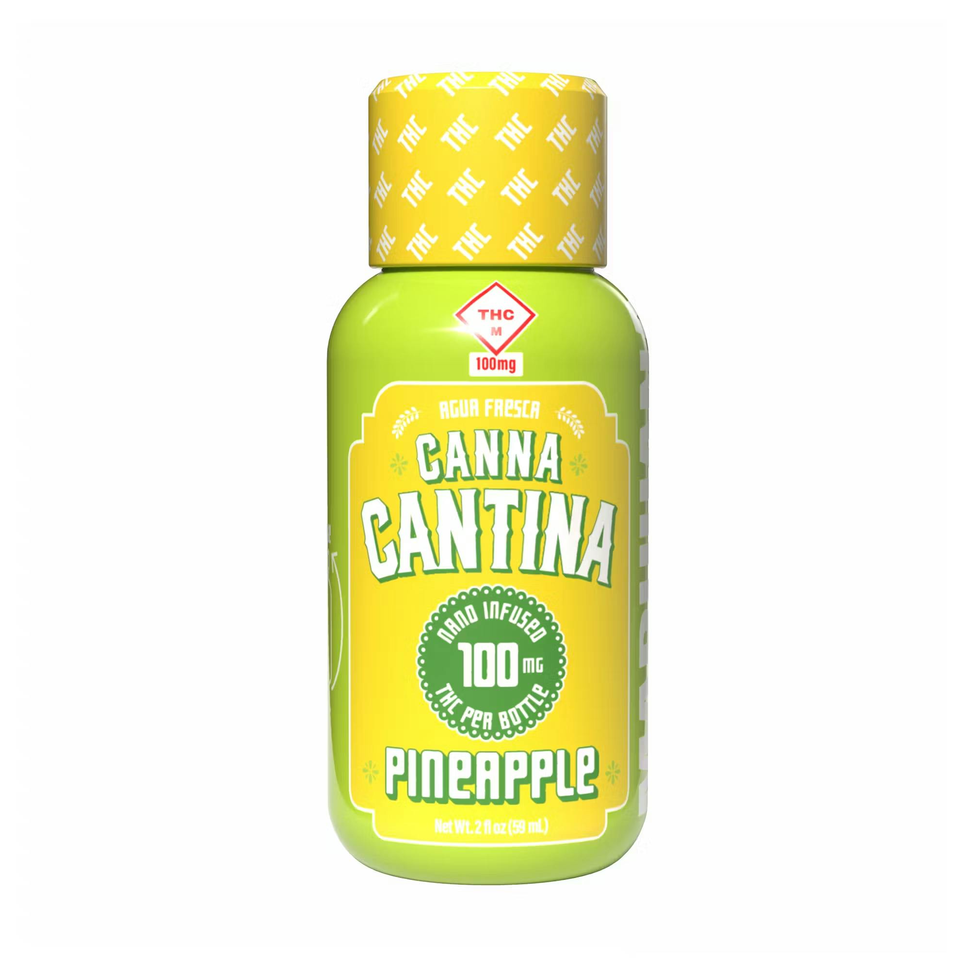 Canna Cantina | Pineapple | Infused Beverage | 100mg