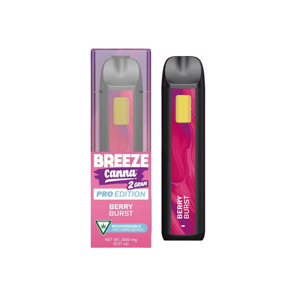 Breeze Pro | 2g Disposable Vape | Berry Burst | Vibe New Buffalo