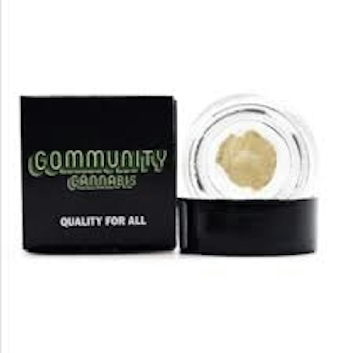 Photo of Melted Strawberries Rosin Dab (Community Cannabis)
