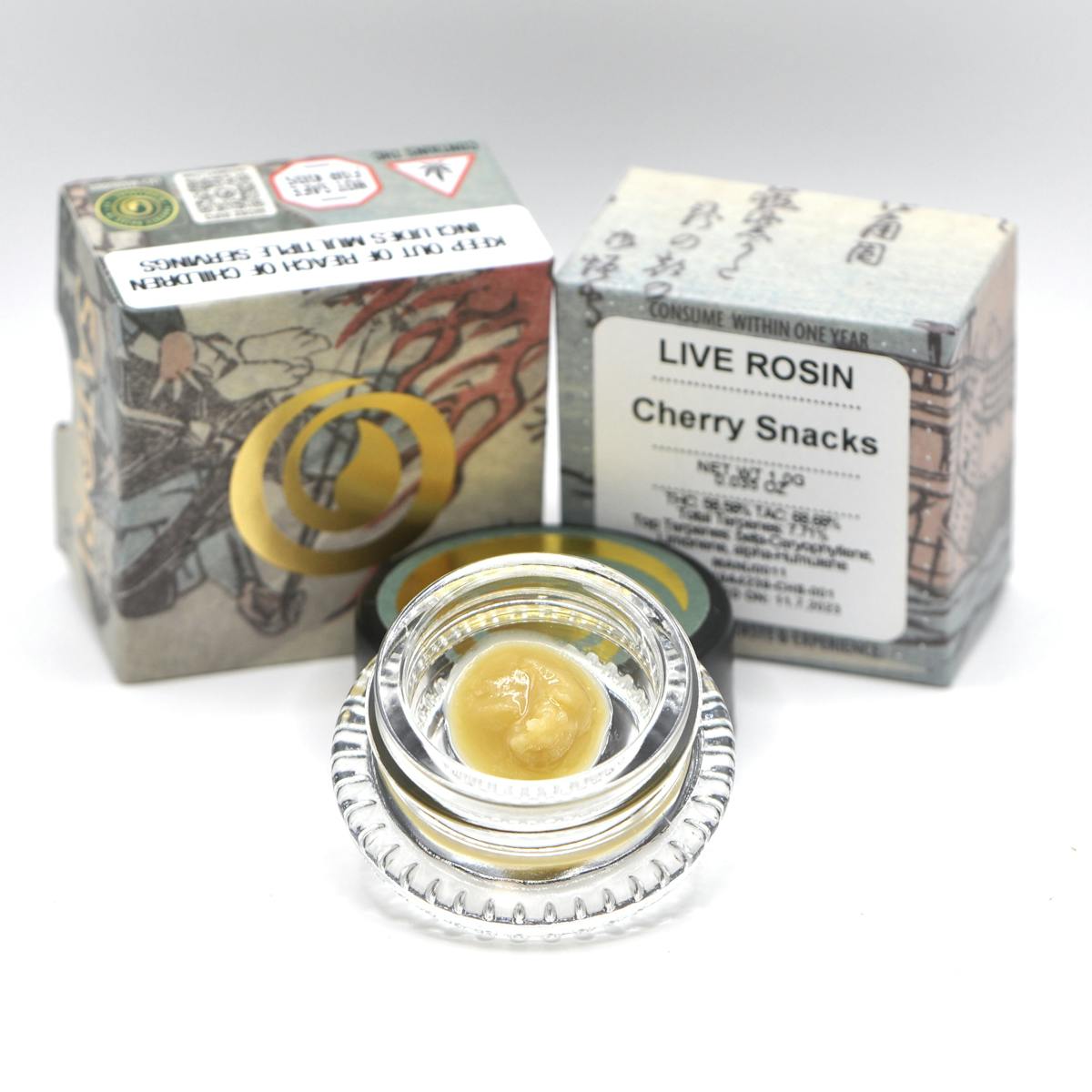 Image of Cherry Snacks | 1g Live Hash Rosin