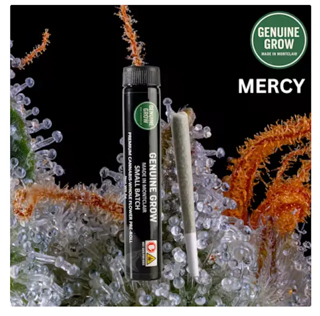 Genuine Grow Pre-Roll Mercy 1g (indica, singles)