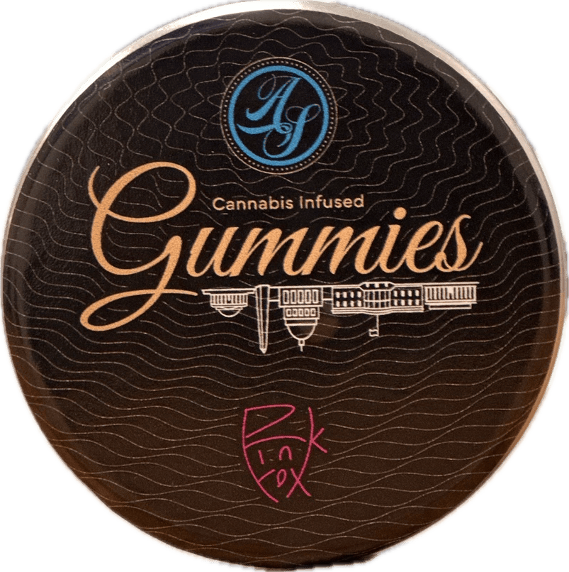 Alternative Solutions Pink Fox/AltSol THC Rosin Gummies: Sour