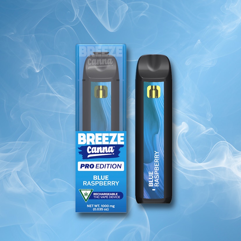 Blue Raspberry - Synergy 1g PRO Vape Device — BREEZE Canna