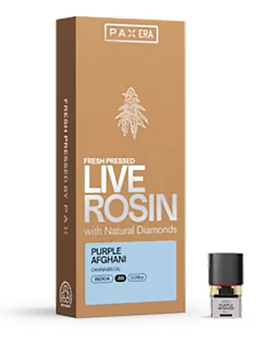 Pax Live Rosin Vape POD | 0.5g | Purple Afghani