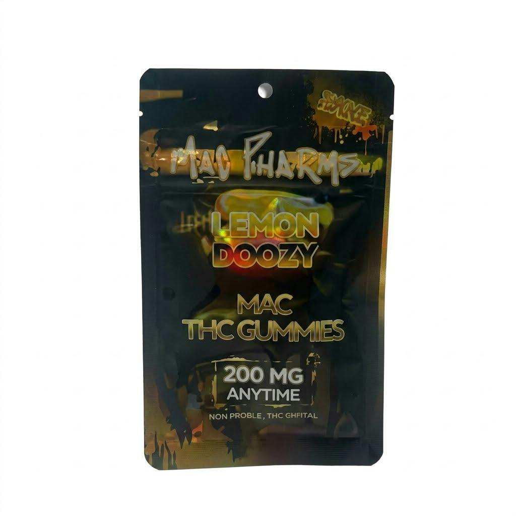 Buy Mac Pharms - 200mg Gummies - Lemon Doozy Edibles Cannabis