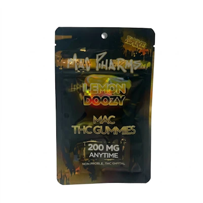 Mac Pharms - 200mg Gummies - Lemon Doozy