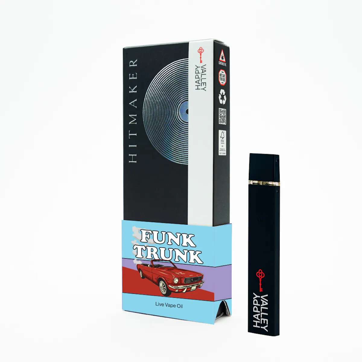 Hitmaker Disposable Vape .5g – Funk Trunk .5g Vaporizers