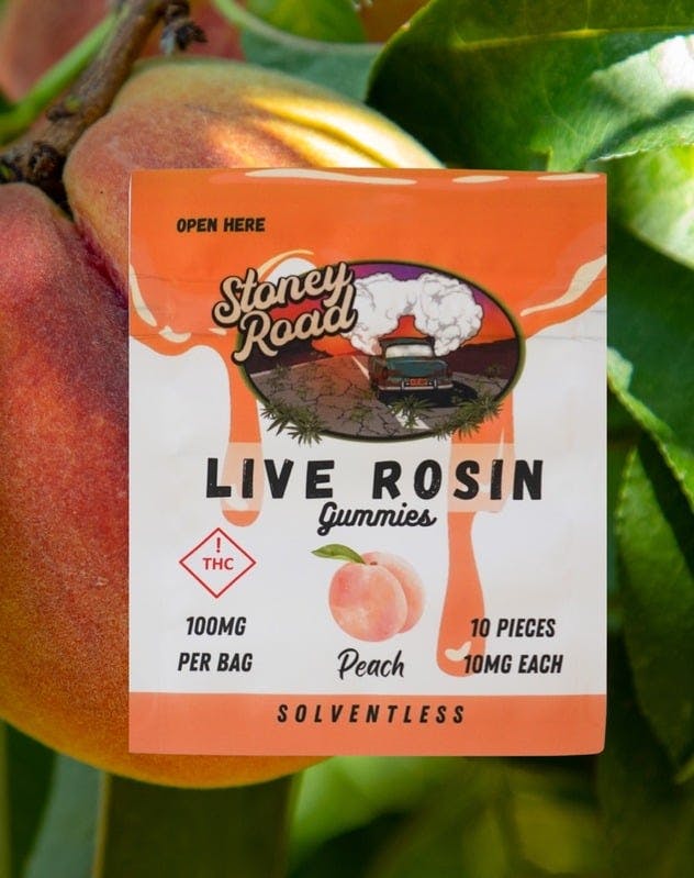 Stoney Road | 100MG Gummies | Peach