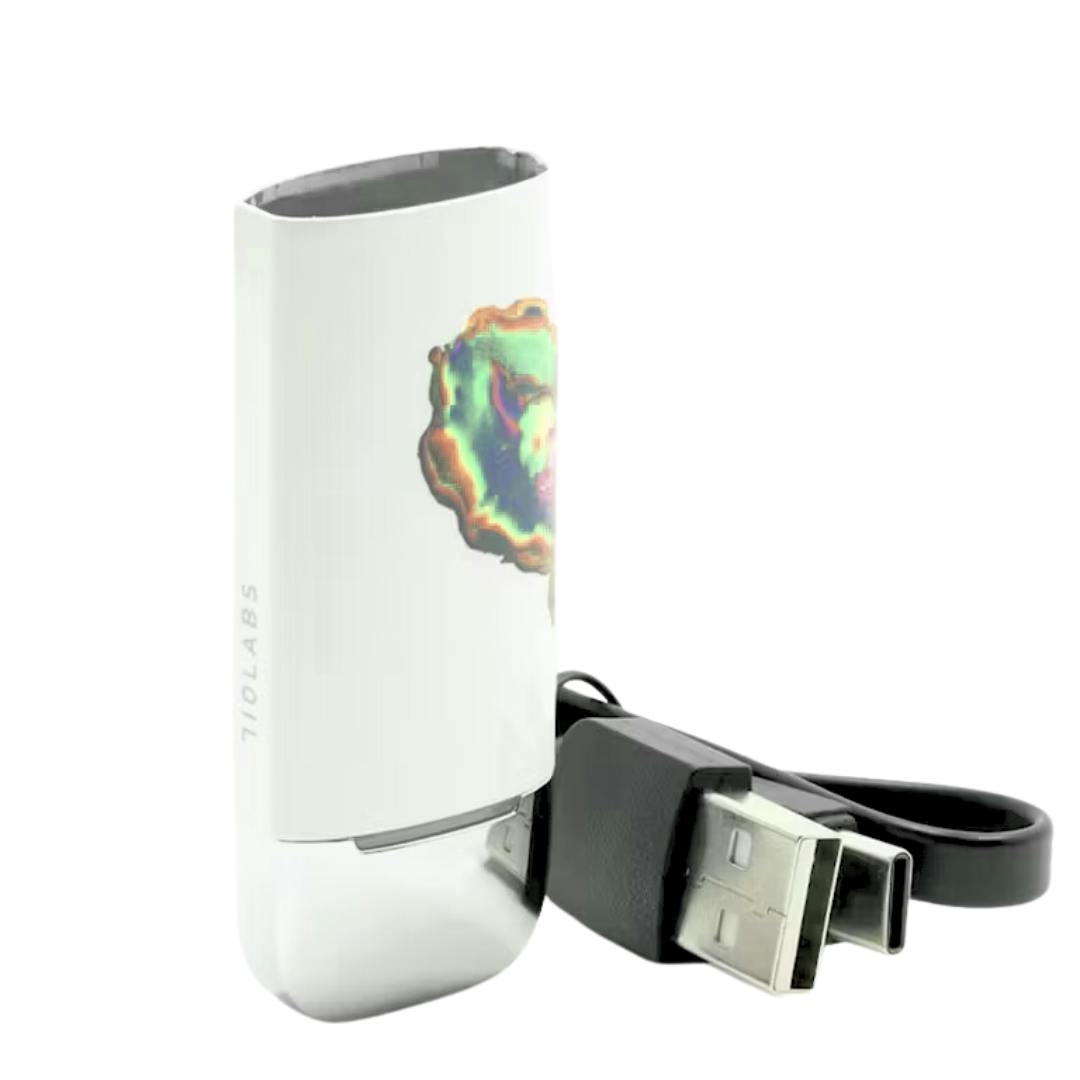 WHITE POD BATTERY 710 LABS + CHARGER CORD-1