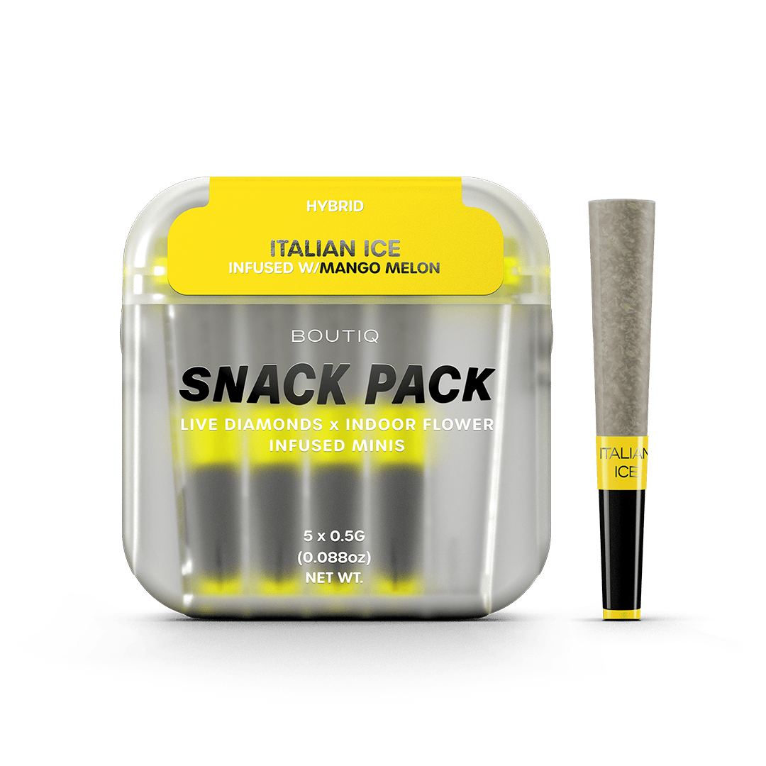 Lime Haze x Pink Z 5pk Diamond Infused Prerolls - The Flowery NY