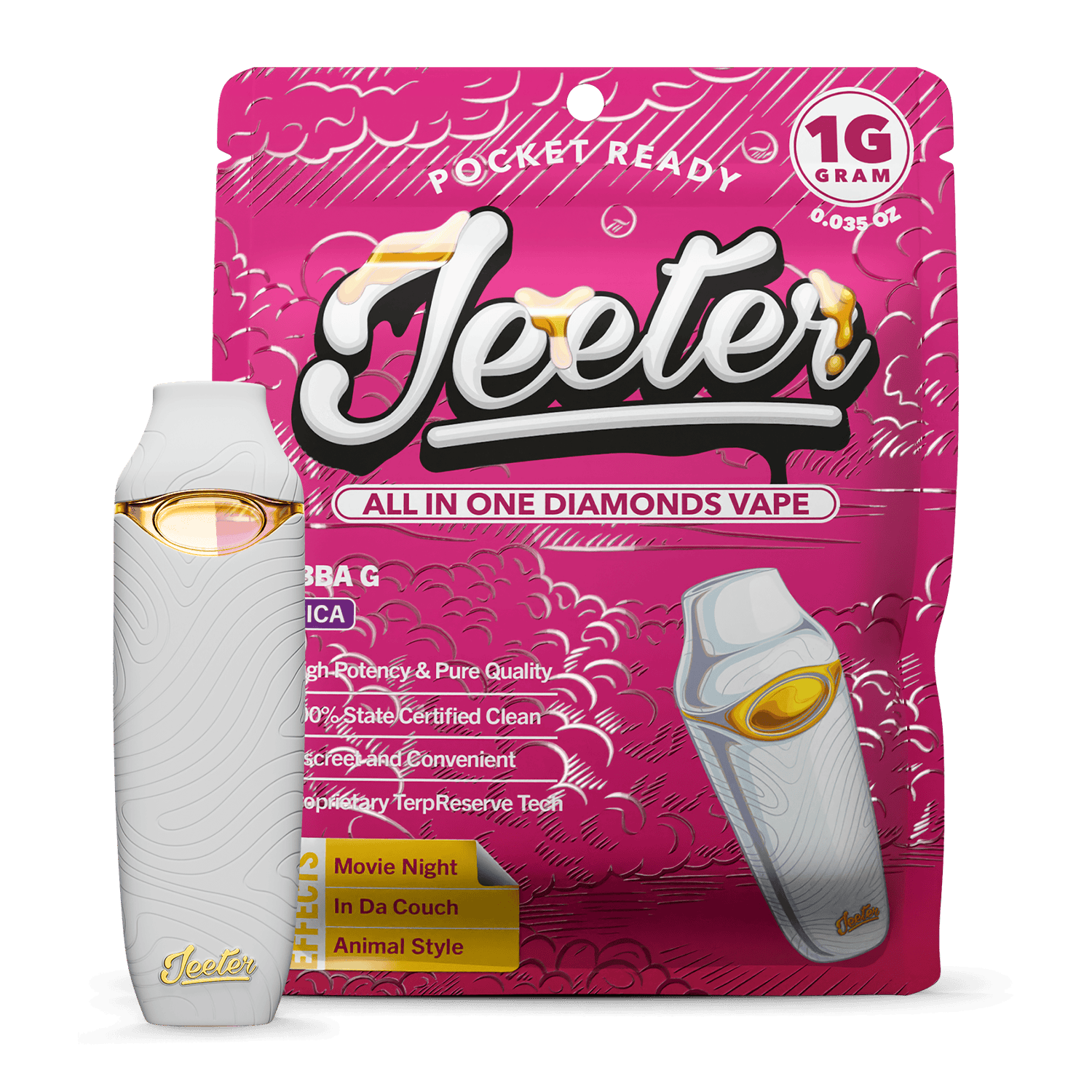 Jeeter | Bubba G | Liquid Diamonds AIO | 1g