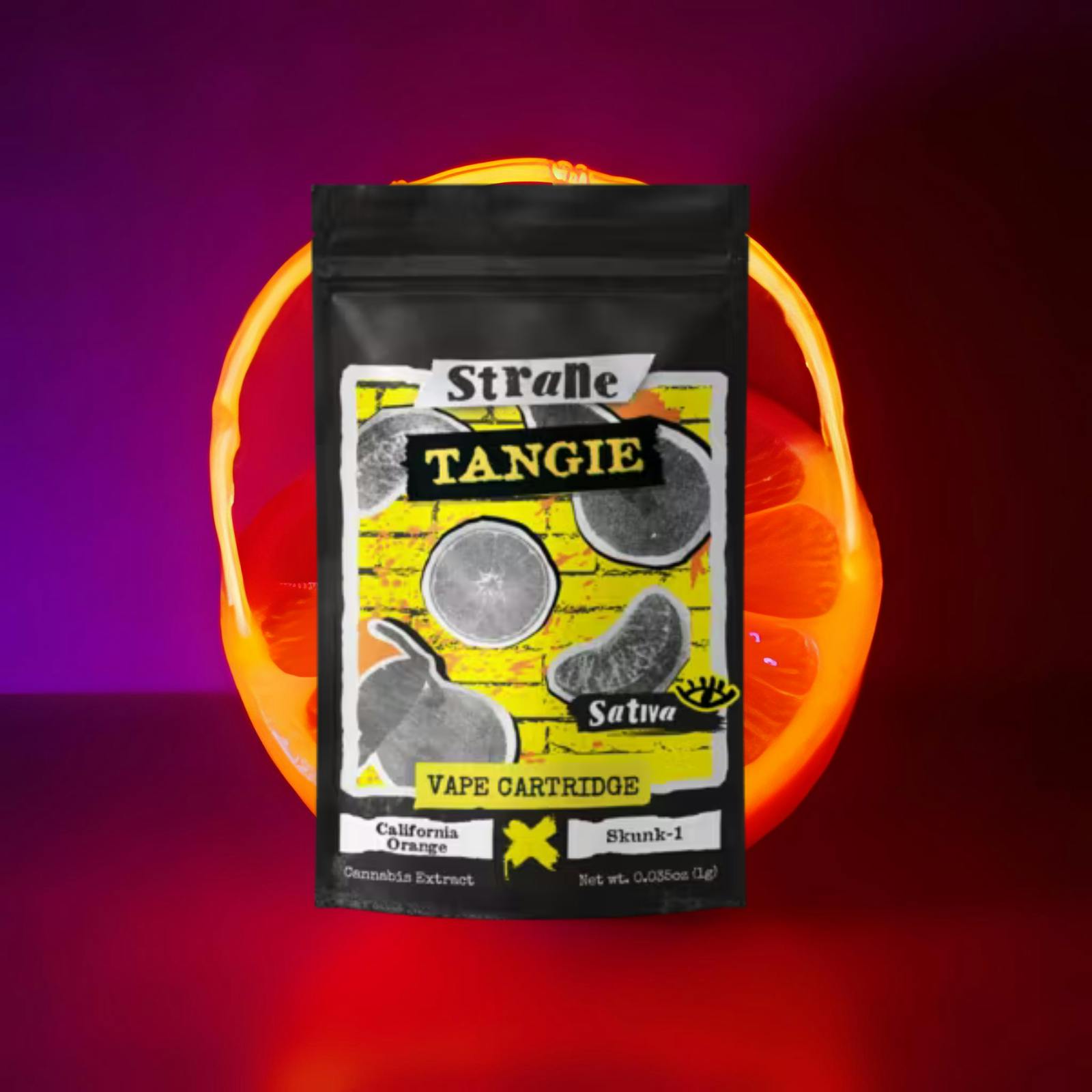 Strane Tangie | 1g Live Resin w/ Terpenes Cartridge - Redi