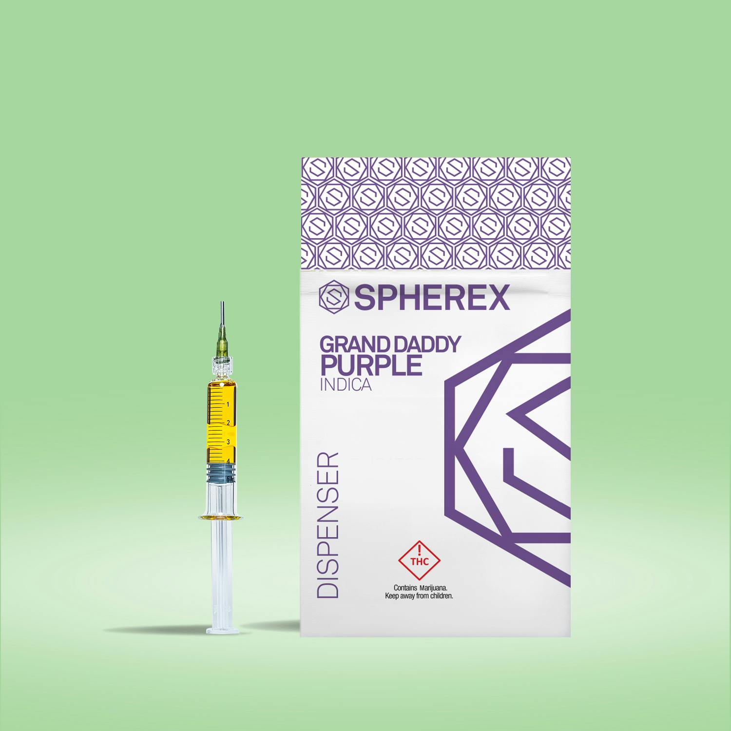 Granddaddy Purple Distillate Dispenser (Indica) 1g Medicine