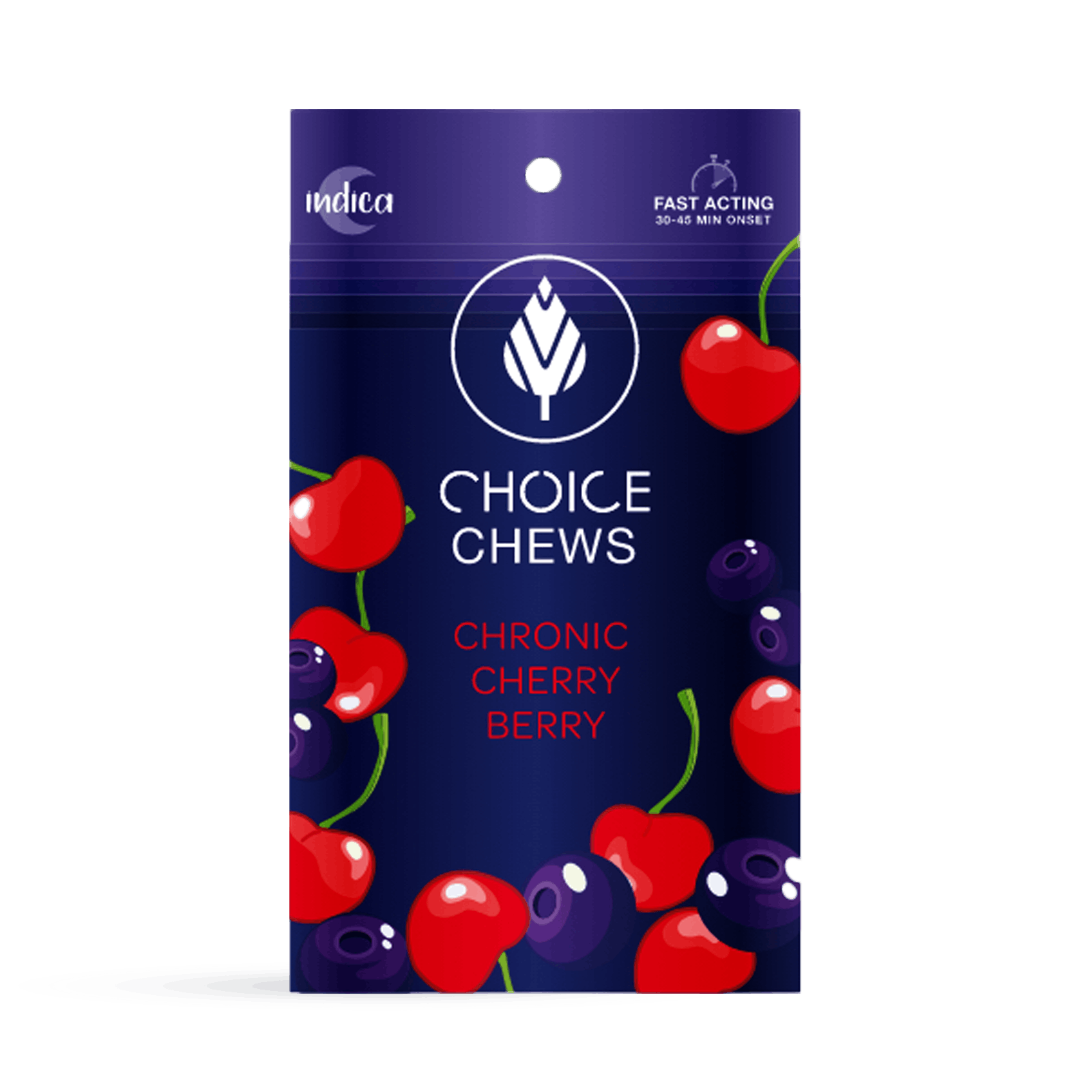 Chronic Cherry Berry Choice Chews 100mg North Coast Provisions 9566