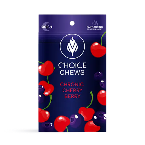 Chronic Cherry Berry Choice Chews | 200mg-active