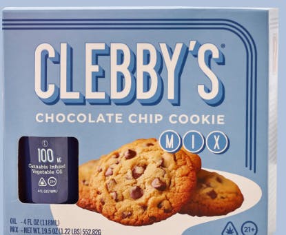 Product 250mg Chocolate Chip Cookie - Infused Vegetable Oil