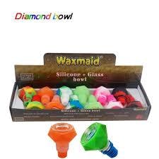 Waxmaid | Hat Silicone & Glass Bowl | Assorted Colors