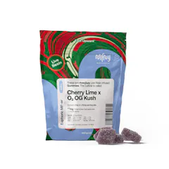 Cherry Lime x O2 OG Kush Live Resin Gummies | 10 pk